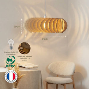 Suspension en bois Glīm