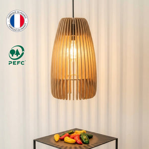 Suspension en bois Lūme