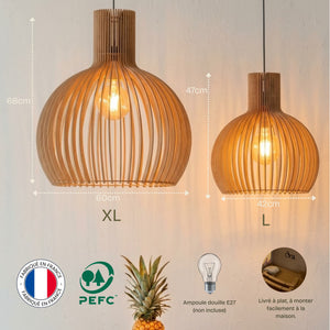 Suspension en bois Ēld
