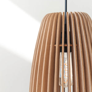 Suspension en bois Lūme