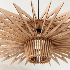 Suspension en bois Sōra