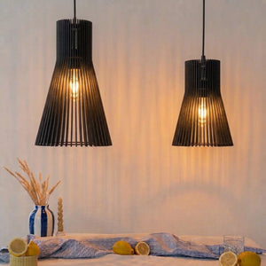 Suspension en bois Lysā